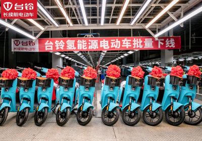 臺(tái)鈴氫能源電動(dòng)車批量下線！